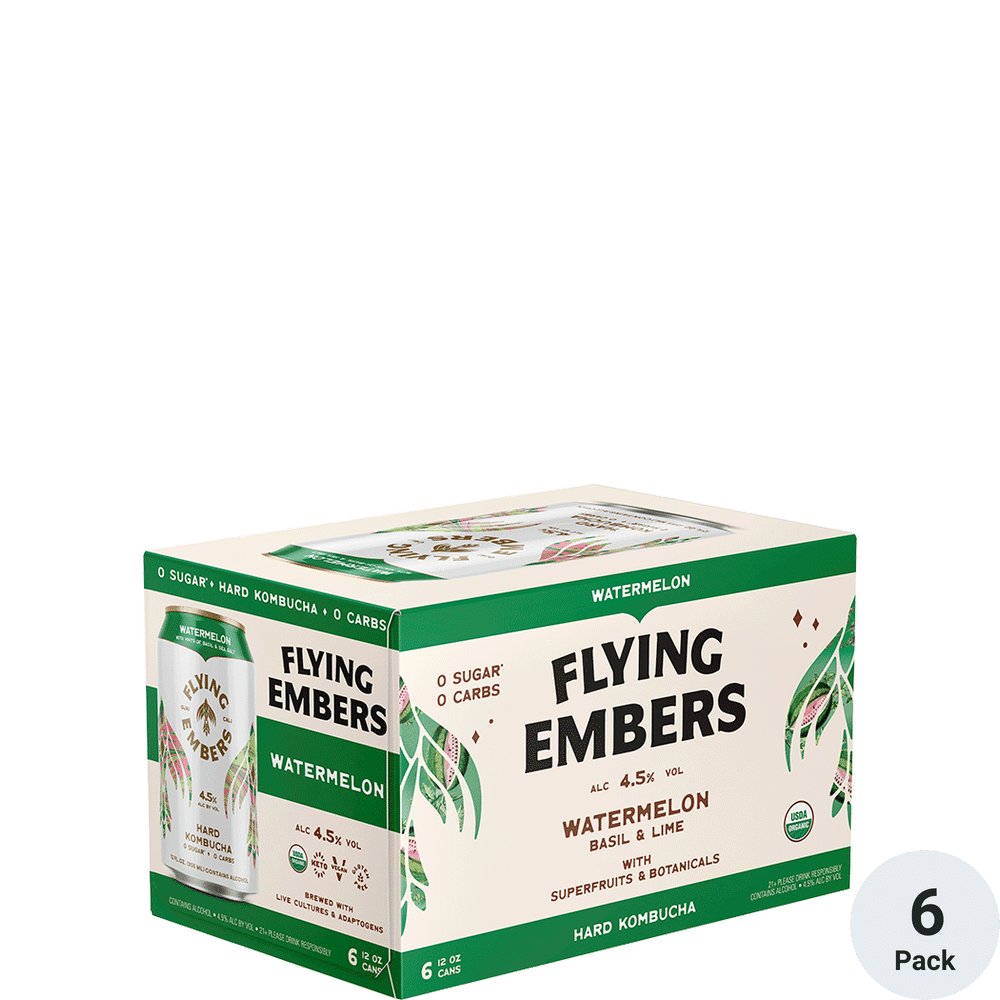 DNU Flying Embers Watermelon 6pk-12oz Cans