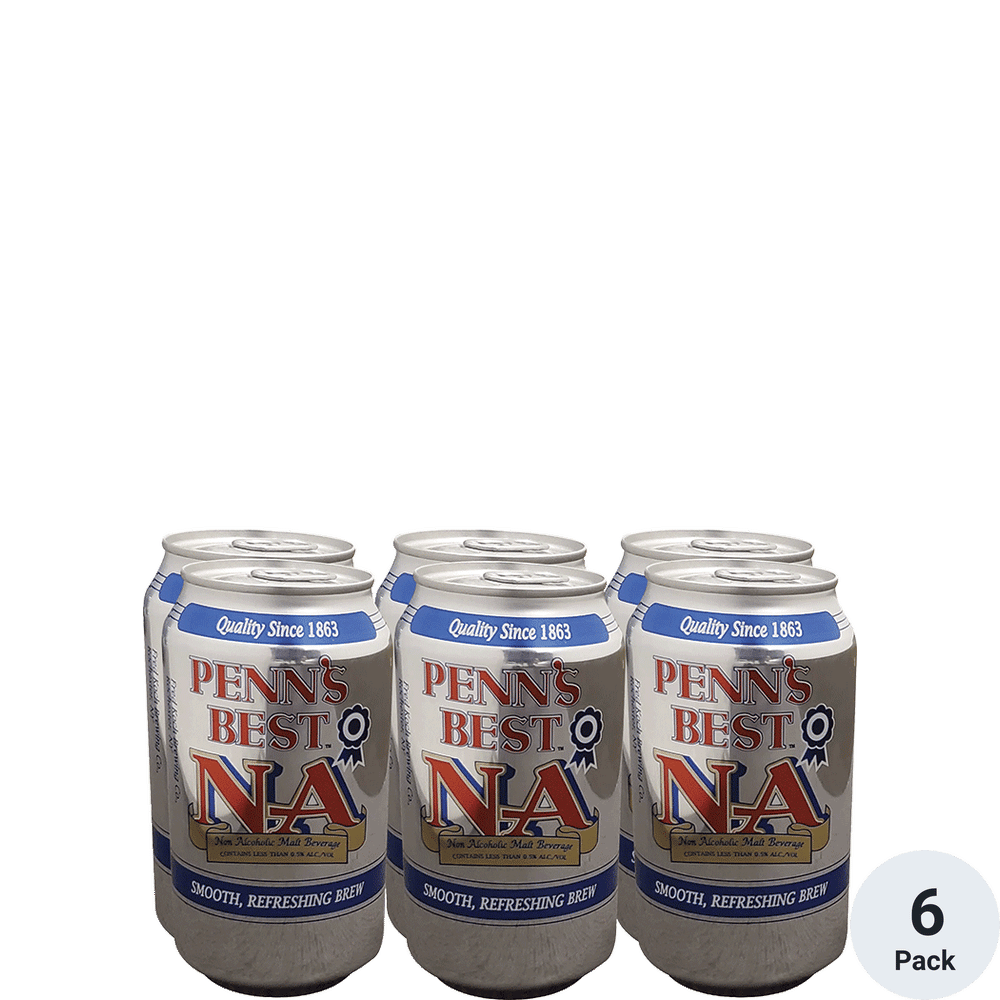 Penn's Best Non-Alcoholic Lager 6pk-12oz Cans