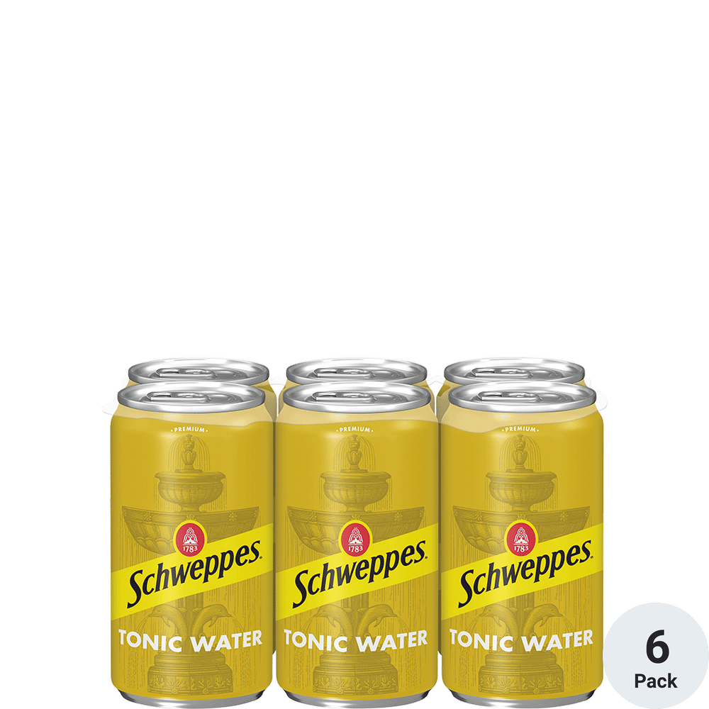 Schweppes Tonic 6-7.5oz can