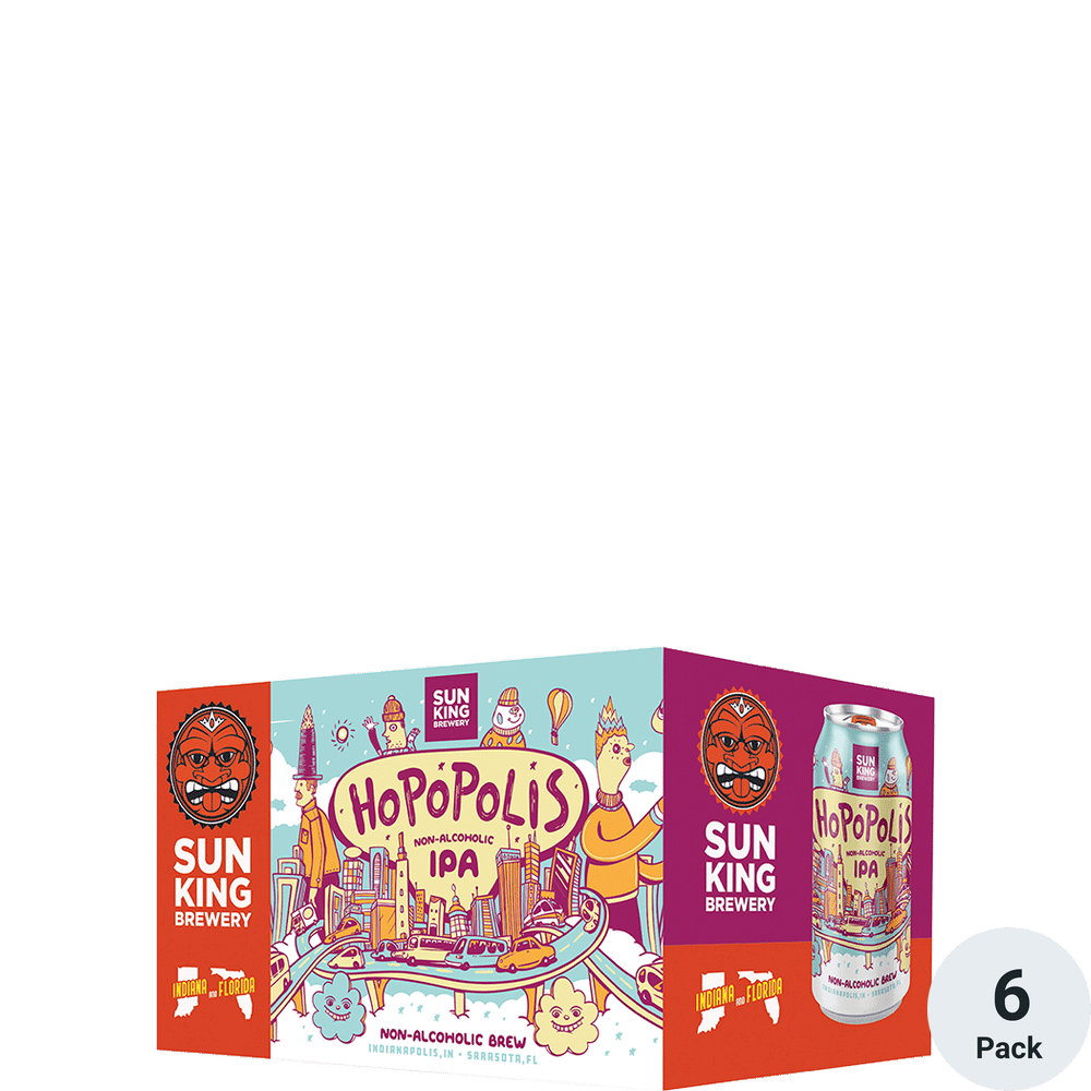 Sun King NonAlcoholic Hopopolis IPA Total Wine & More