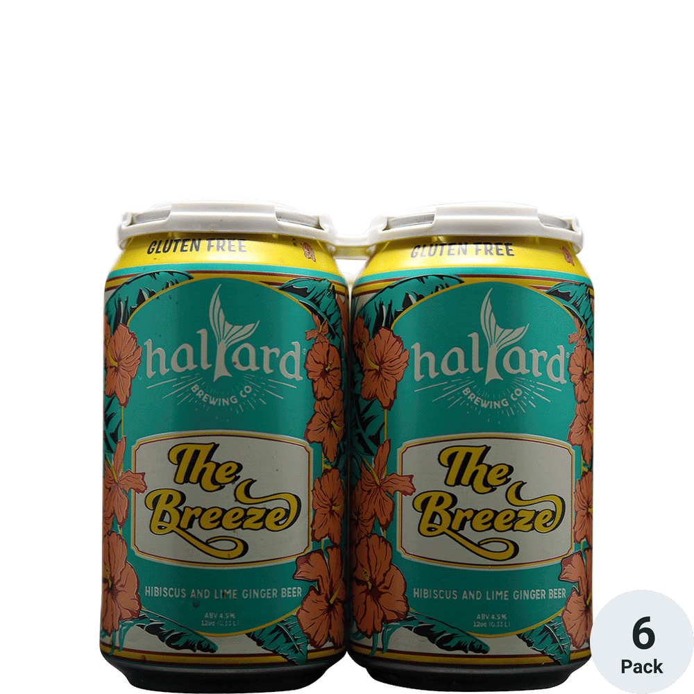 Halyard Hard Ginger Beer Hibiscus and Lime Total Wine & More