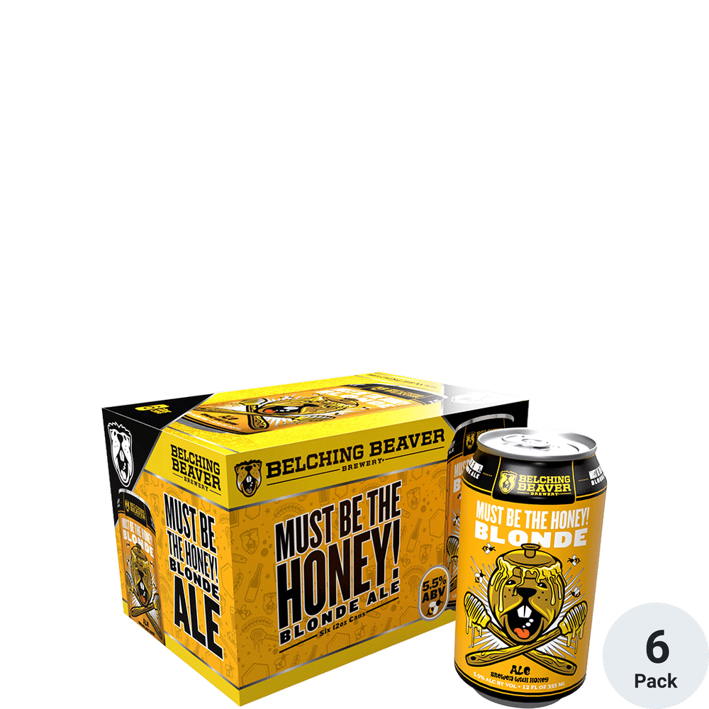 Belching Beaver Must Be The Honey Blonde 6pk-12oz Cans