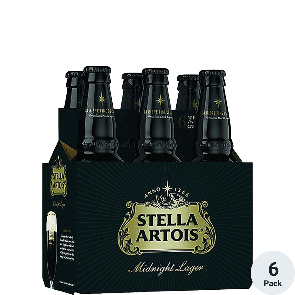 Stella Artois Midnight Lager 6pk-11oz Btls