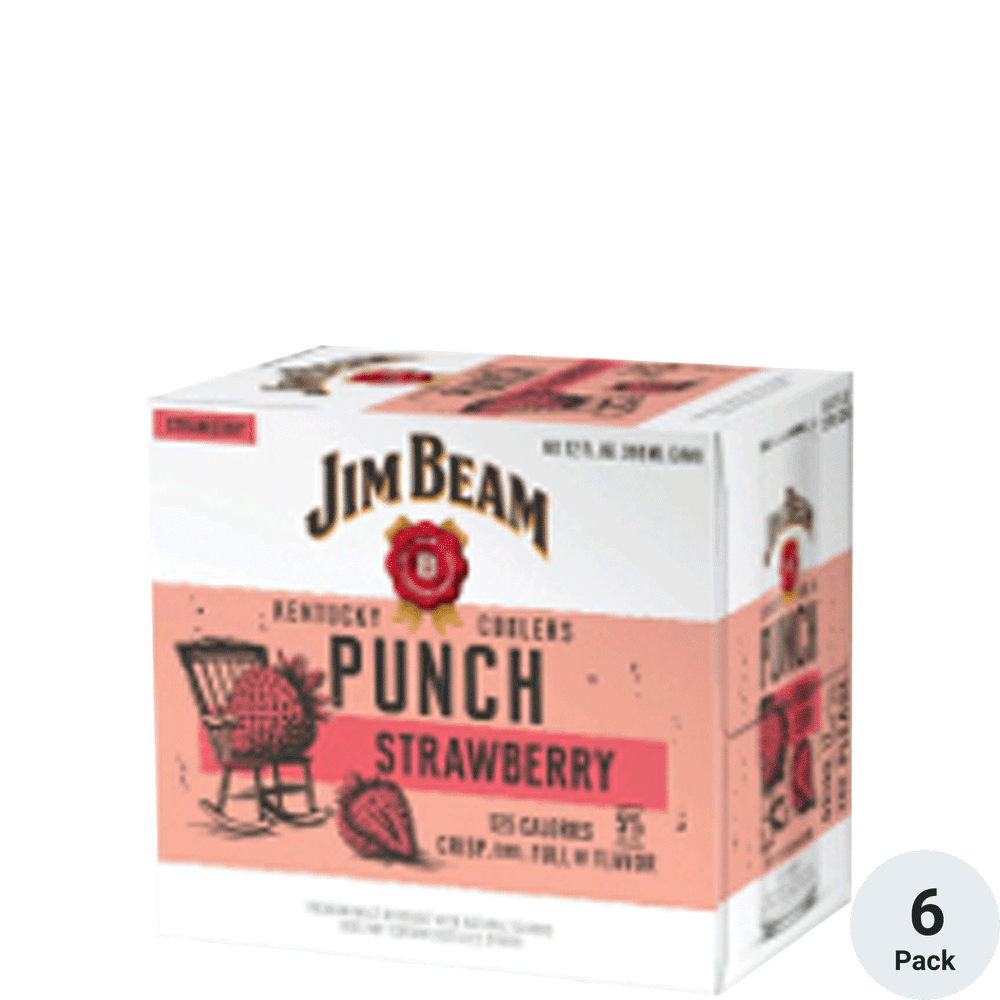 Jim Beam Kentucky Coolers Strawberry Punch Total Wine & More