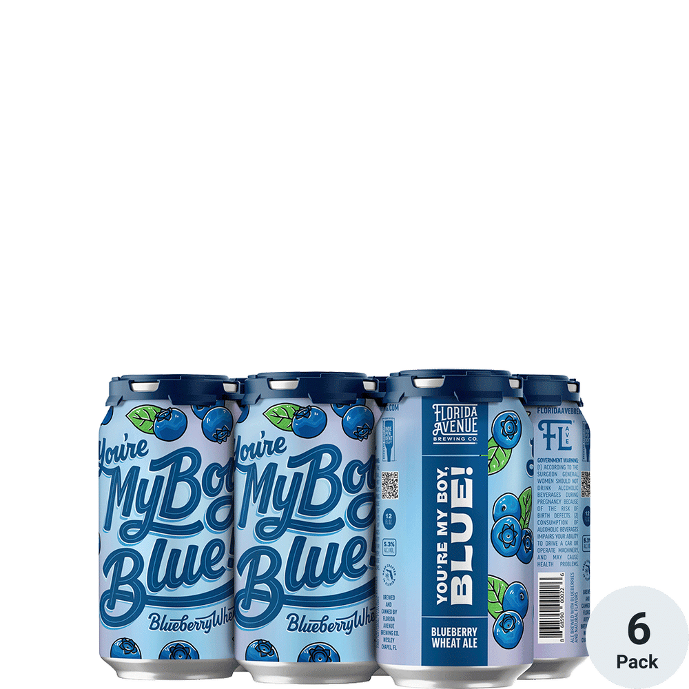 Florida Avenue You're My Boy Blue! Blueberry Wheat Ale Total Wine & More