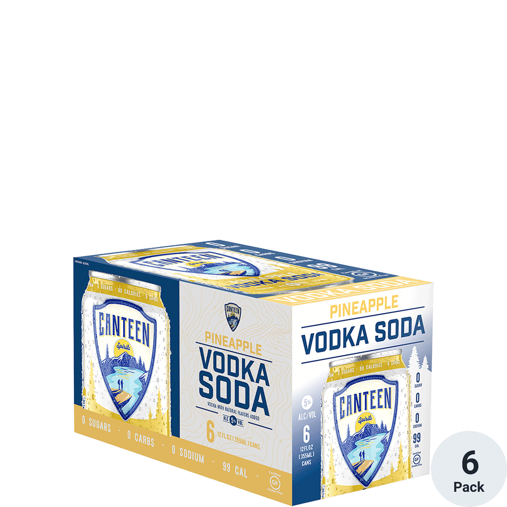 Canteen Pineapple Vodka Soda Total Wine & More