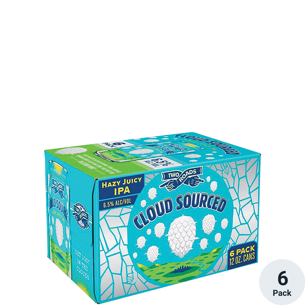 Two Roads Cloud Sourced Hazy Juicy IPA Total Wine & More