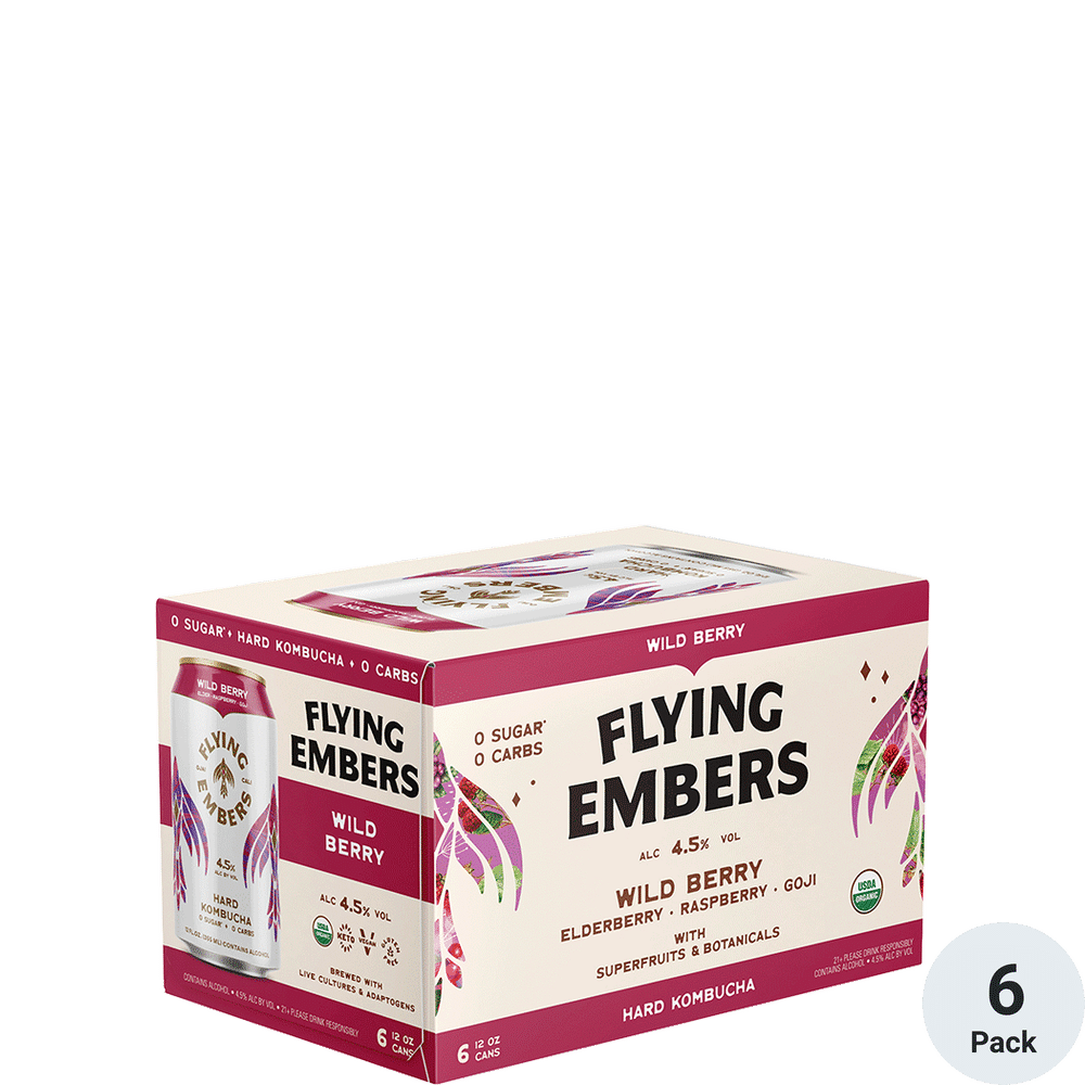 DNU Flying Embers Berry 6pk-12oz Cans