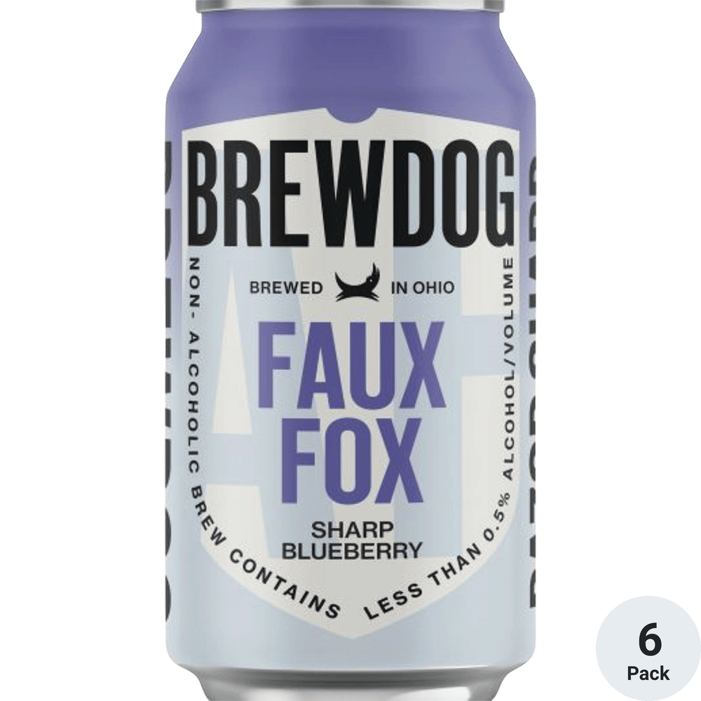BrewDog NonAlcoholic Faux Fox Blueberry Total Wine & More