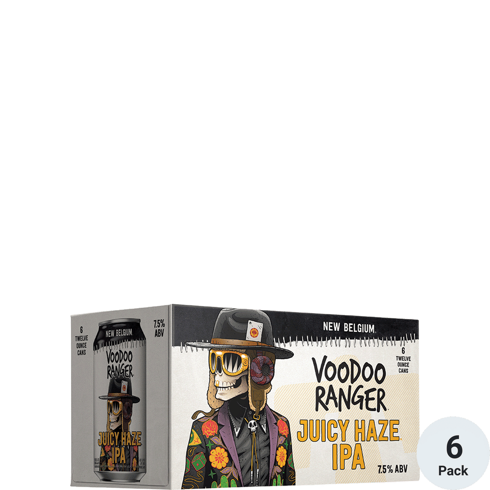 New Belgium Voodoo Ranger Juicy Haze IPA 6pk-12oz Cans