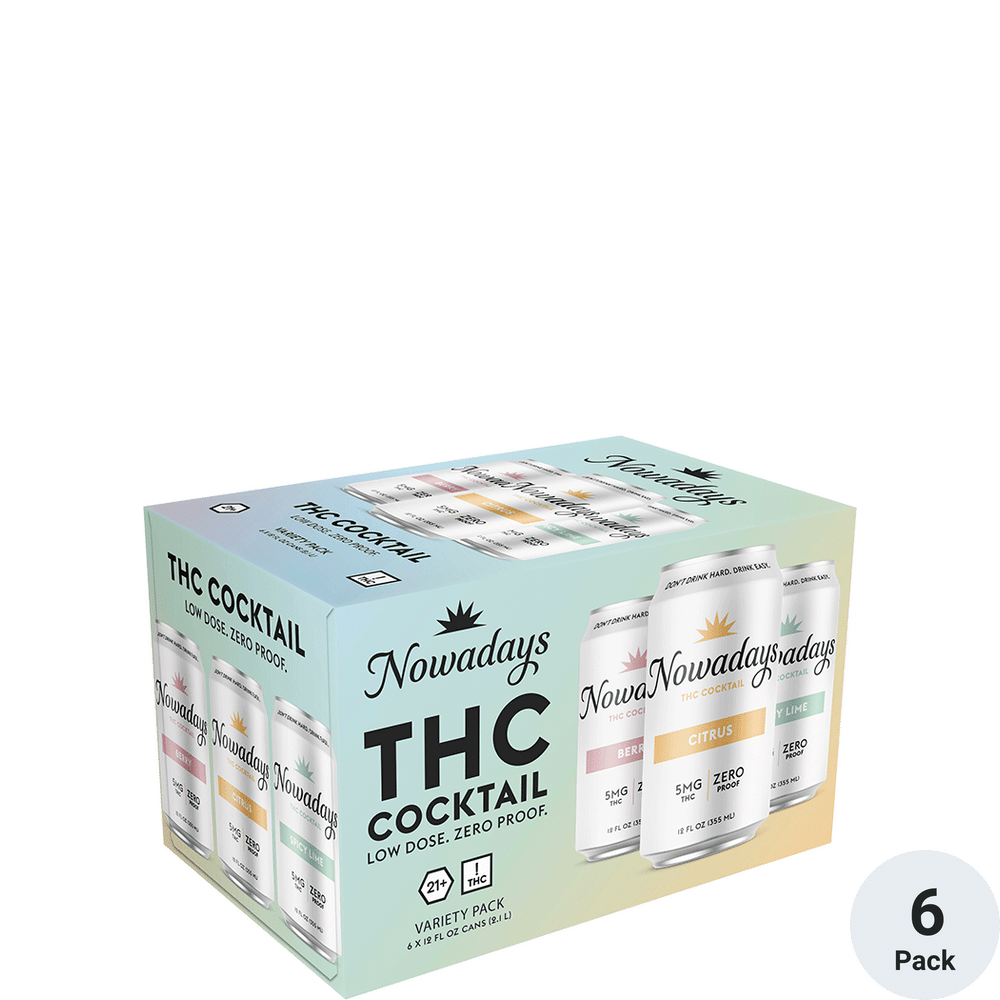 Nowadays THC 5mg Variety Pack