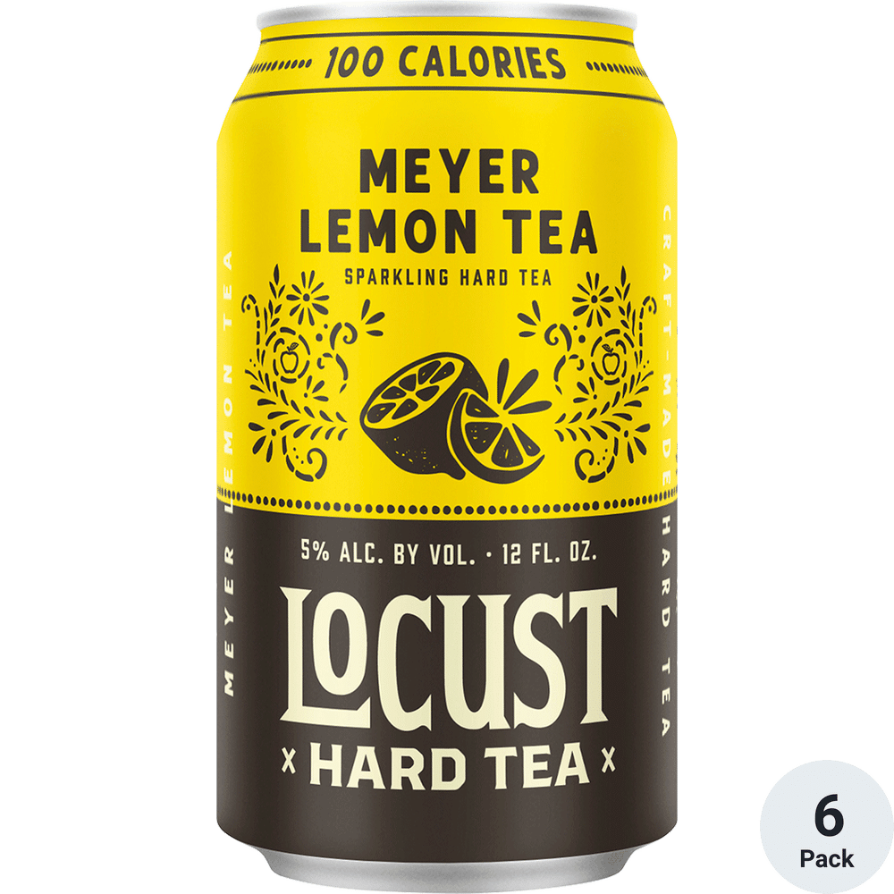 Locust Cider Meyer Lemon Hard Tea 6pk-12oz Cans