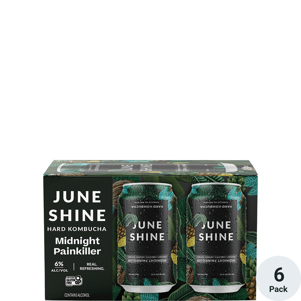 JuneShine Midnight Painkiller 6pk-12oz Cans