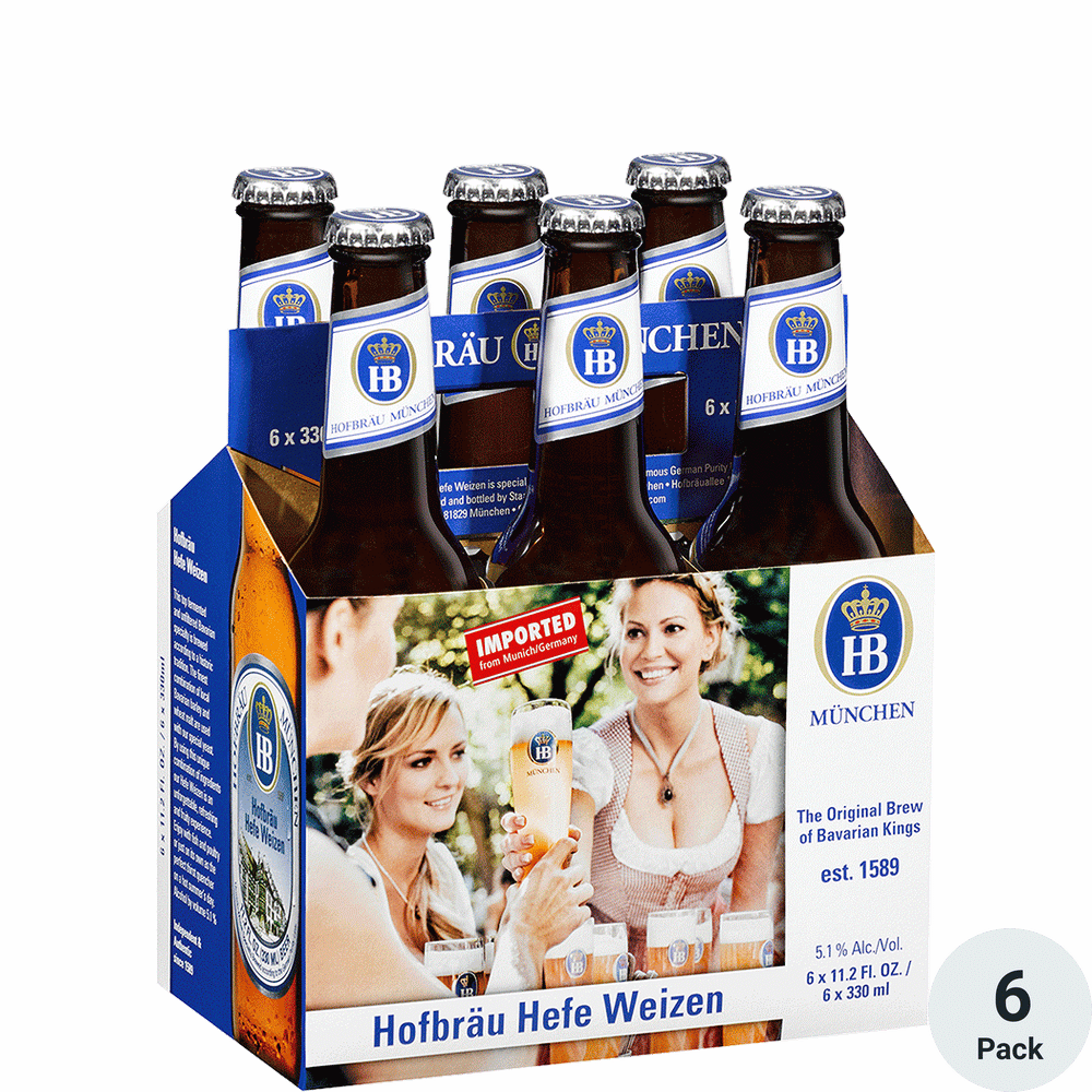 Hofbrau Hefe Weizen 6pk-11oz Btls