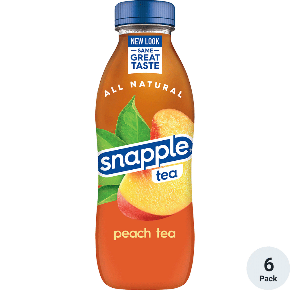 Snapple Peach Tea 6-16oz