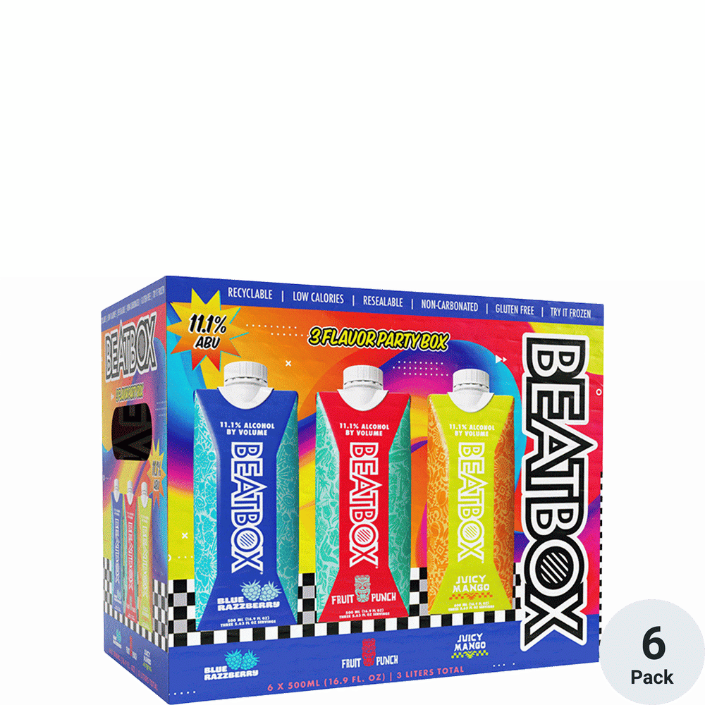 BeatBox 6 Flavor Variety 6pk-500ml