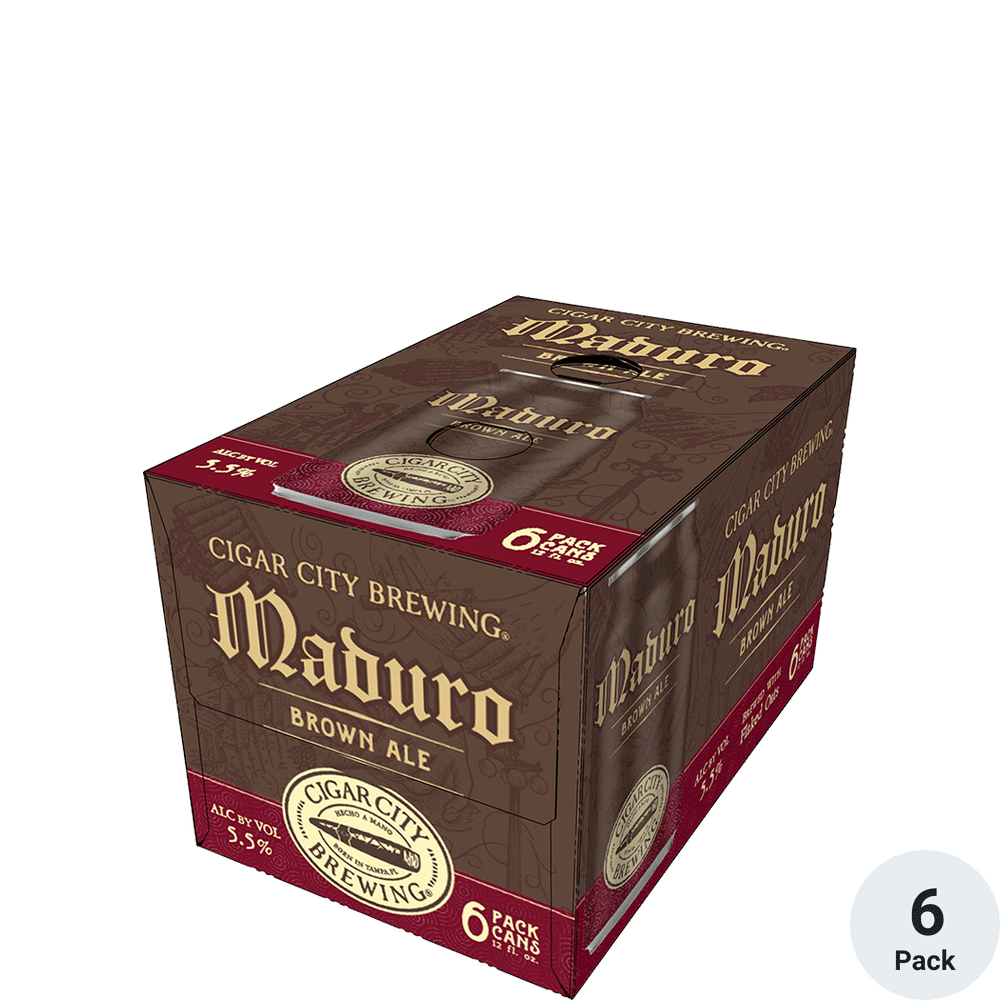 Cigar City Maduro Brown 6pk-12oz Cans