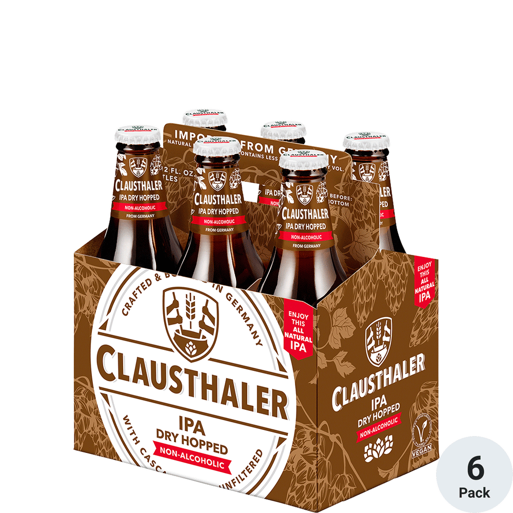 Clausthaler Non-Alcoholic Dry Hopped IPA 6pk-12oz Btls