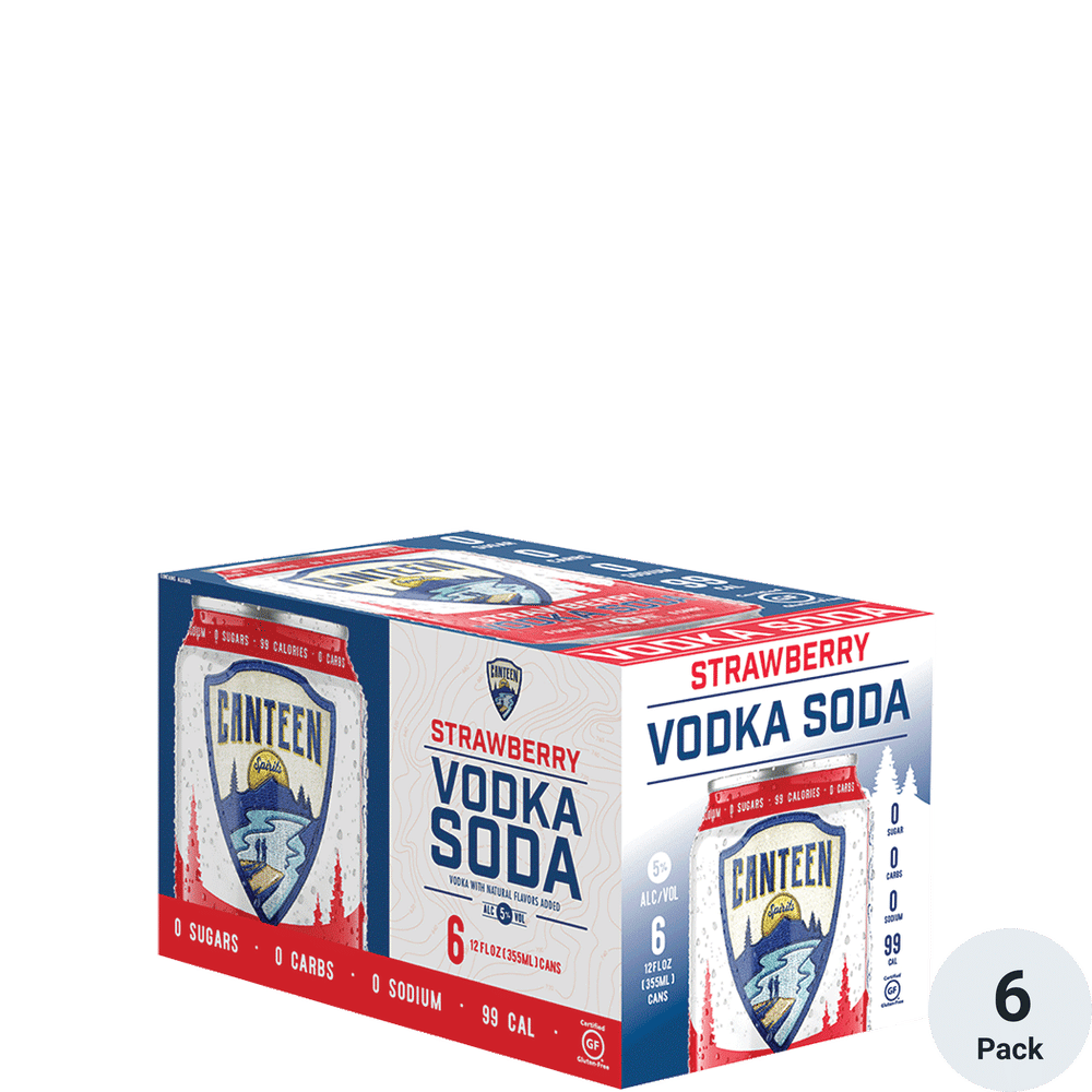Canteen Strawberry Vodka Soda Total Wine & More