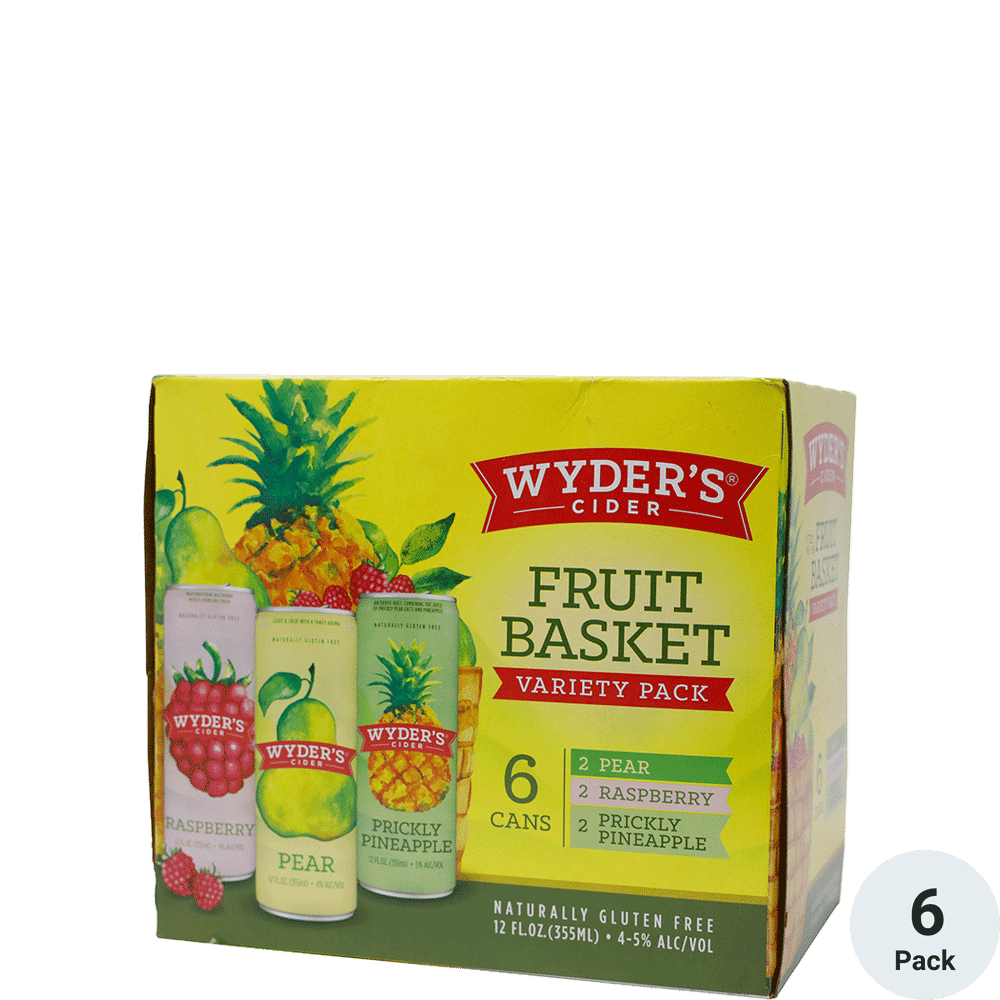 Wyder's Fruit Basket Variety 6pk-12oz Cans