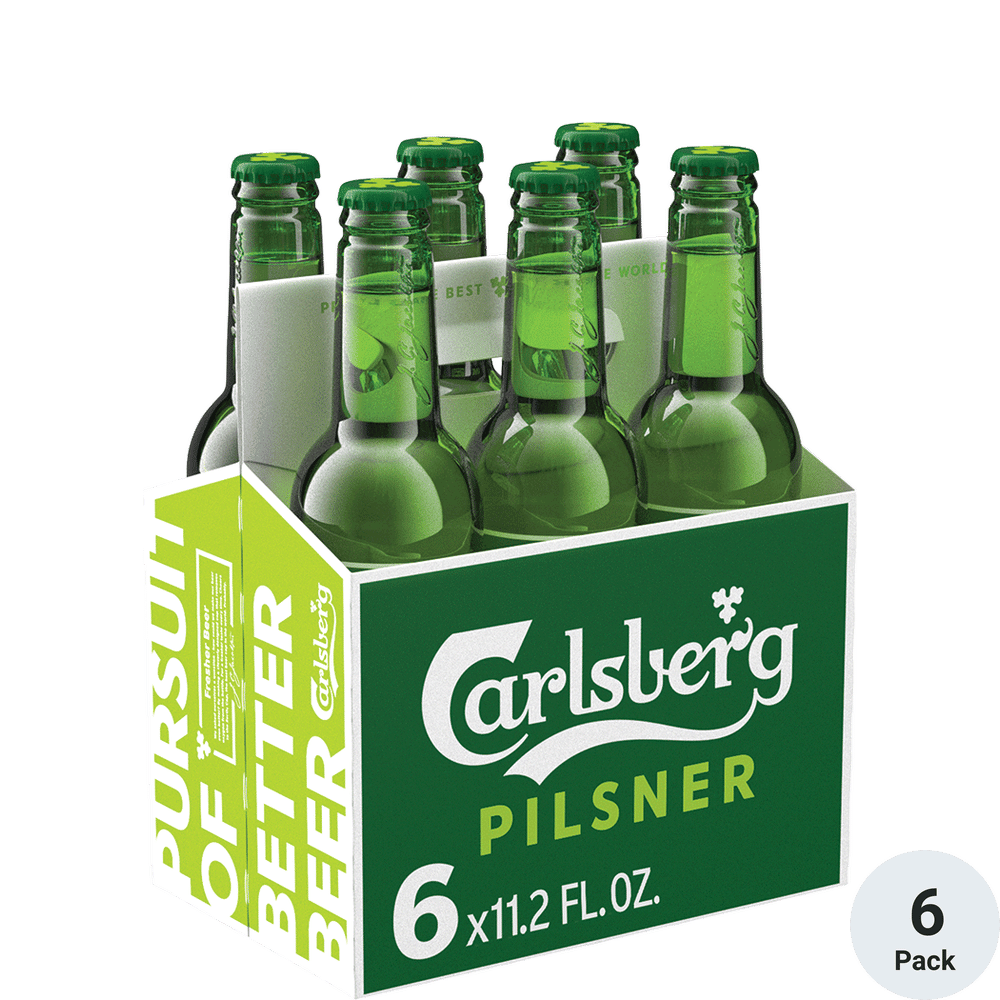 Carlsberg 6pk-11oz Btls