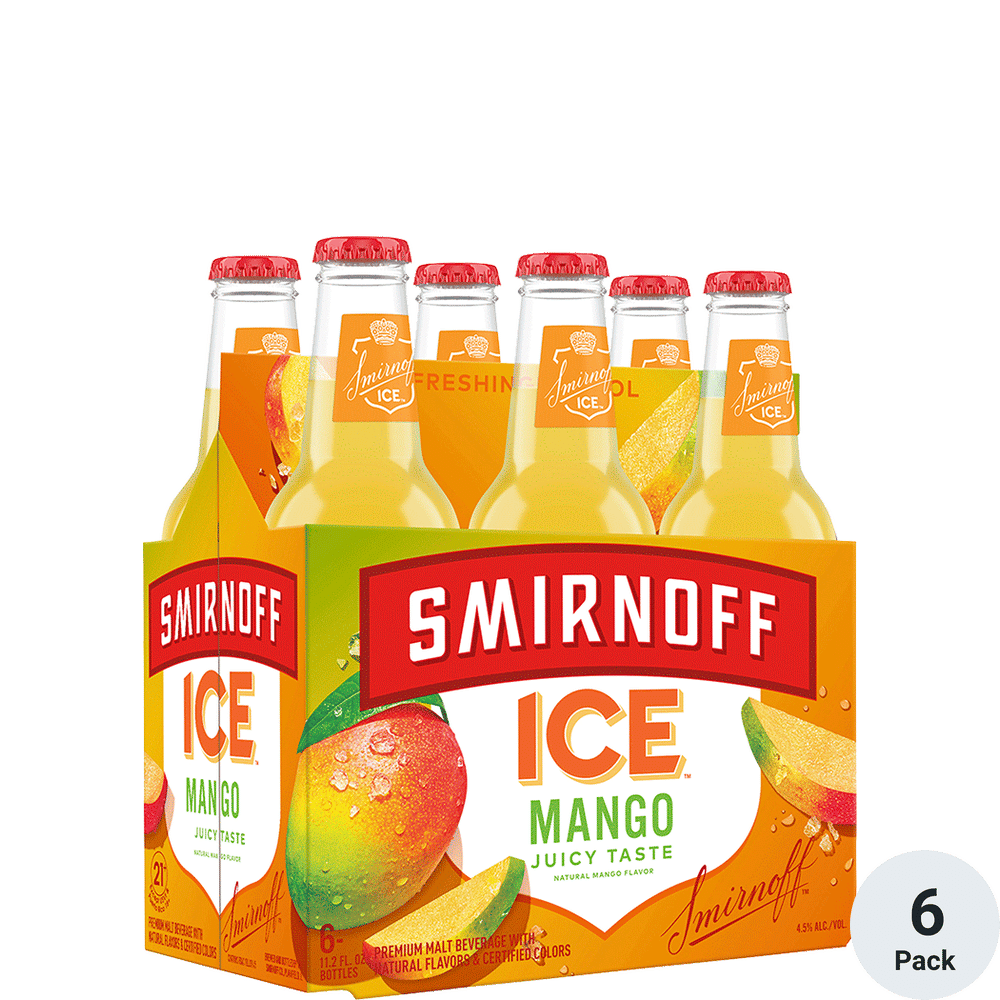 Smirnoff Ice Mango 6pk-11oz Btls