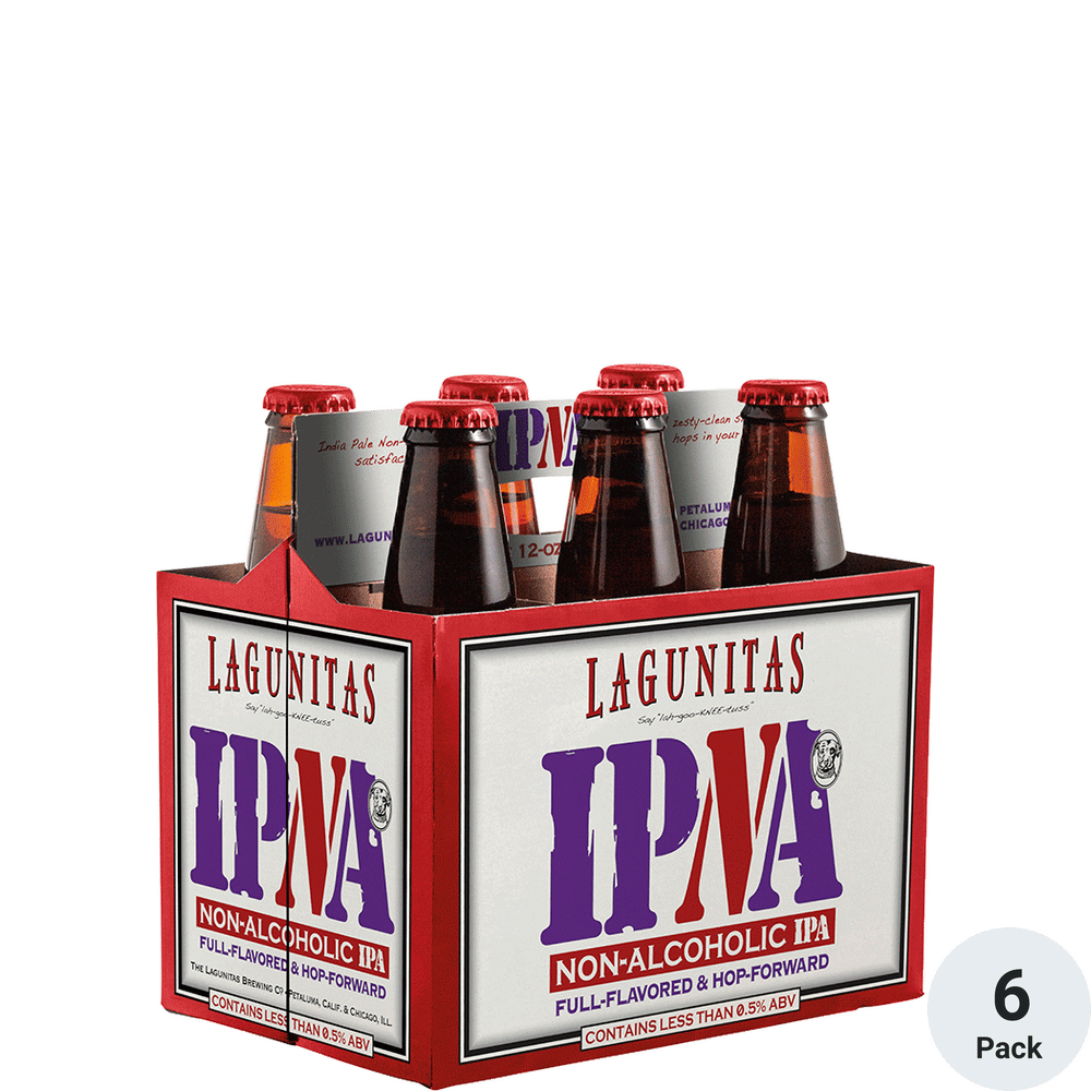 Lagunitas IPNA Non-Alcoholic IPA 6pk-12oz Btls