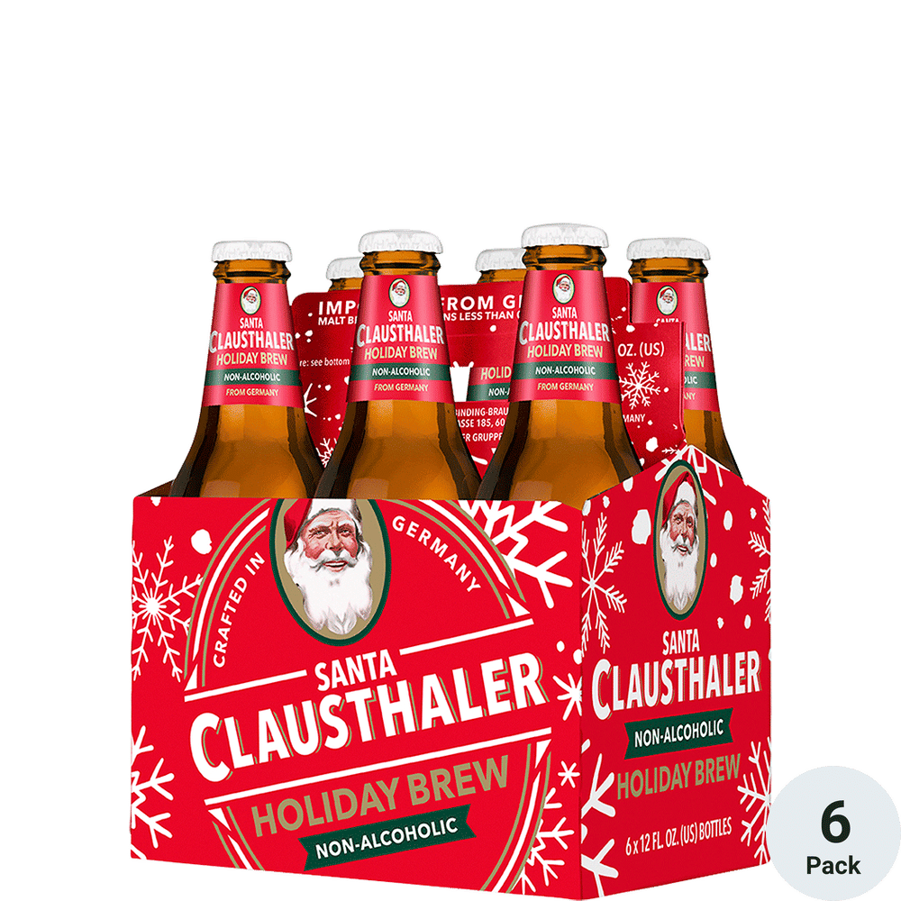 Clausthaler Santa Clausthaler Non-Alcoholic 6pk-12oz Btls