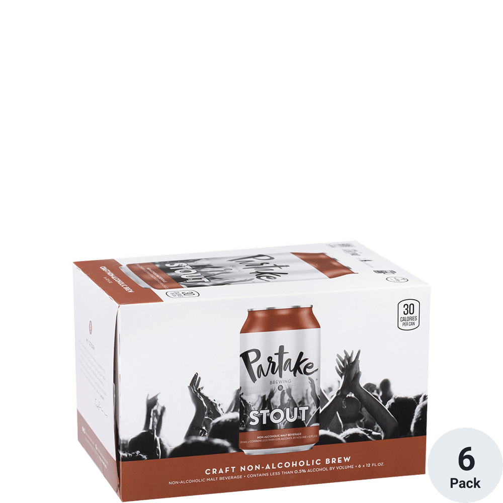 Partake Non-Alcoholic Stout 6pk-12oz Cans