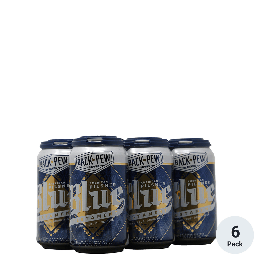 Back Pew Blue Testament | The Market Place