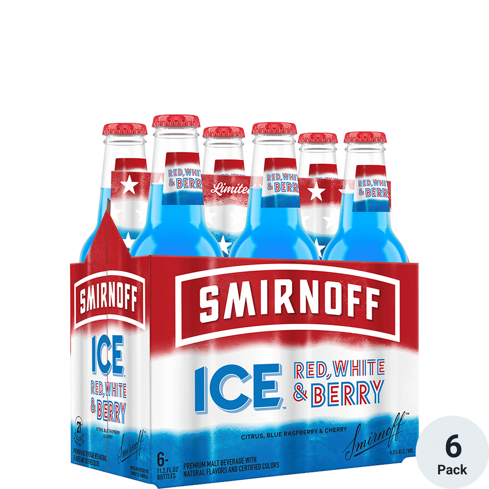 Smirnoff Ice Red White and Berry Hard Beverage Total Wine & More