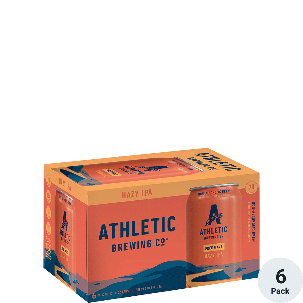 Athletic Non-Alcoholic Free Wave Double Hop IPA 6pk-12oz Cans