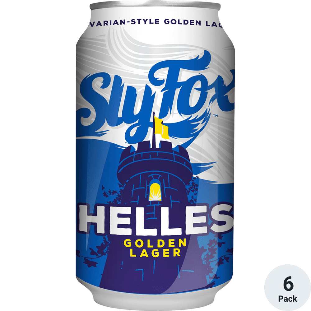 Sly Fox Helles Golden Lager 6pk-12oz Cans