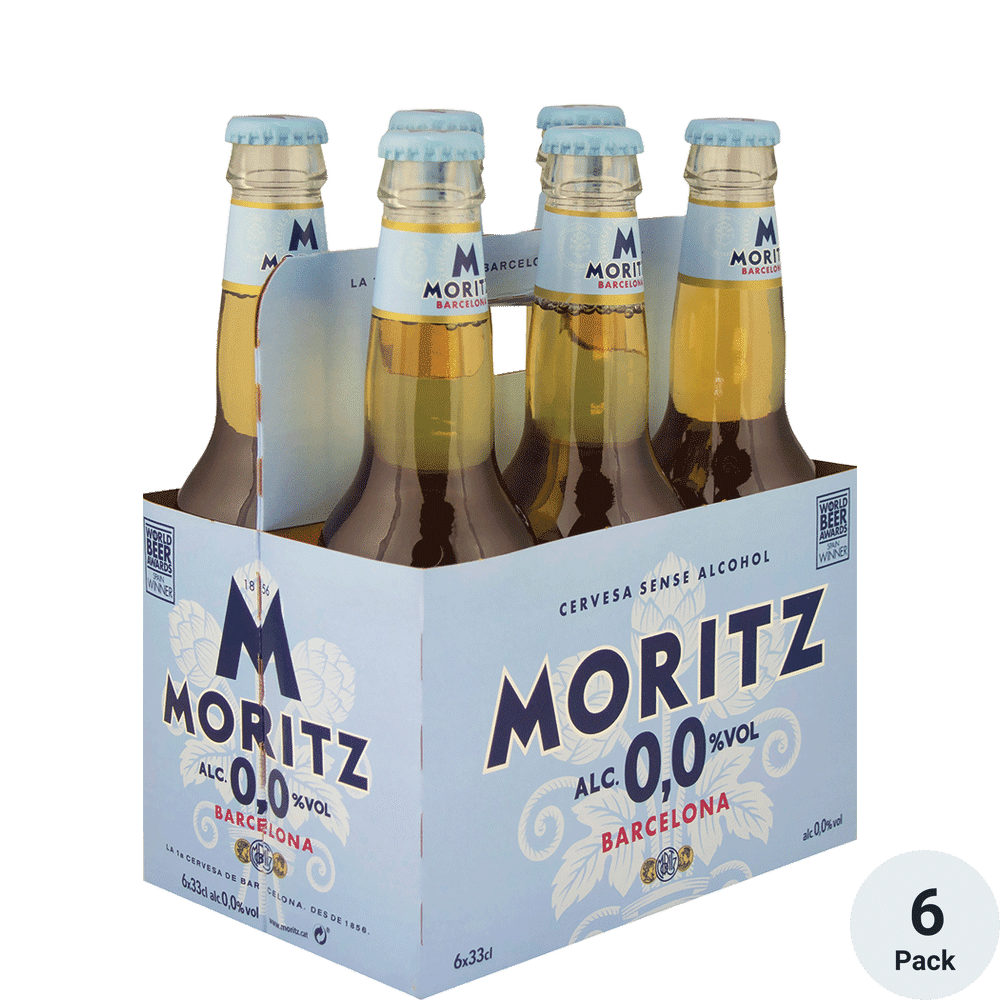 Moritz 0.0 Non-Alcoholic Lager 6pk-11oz Btls