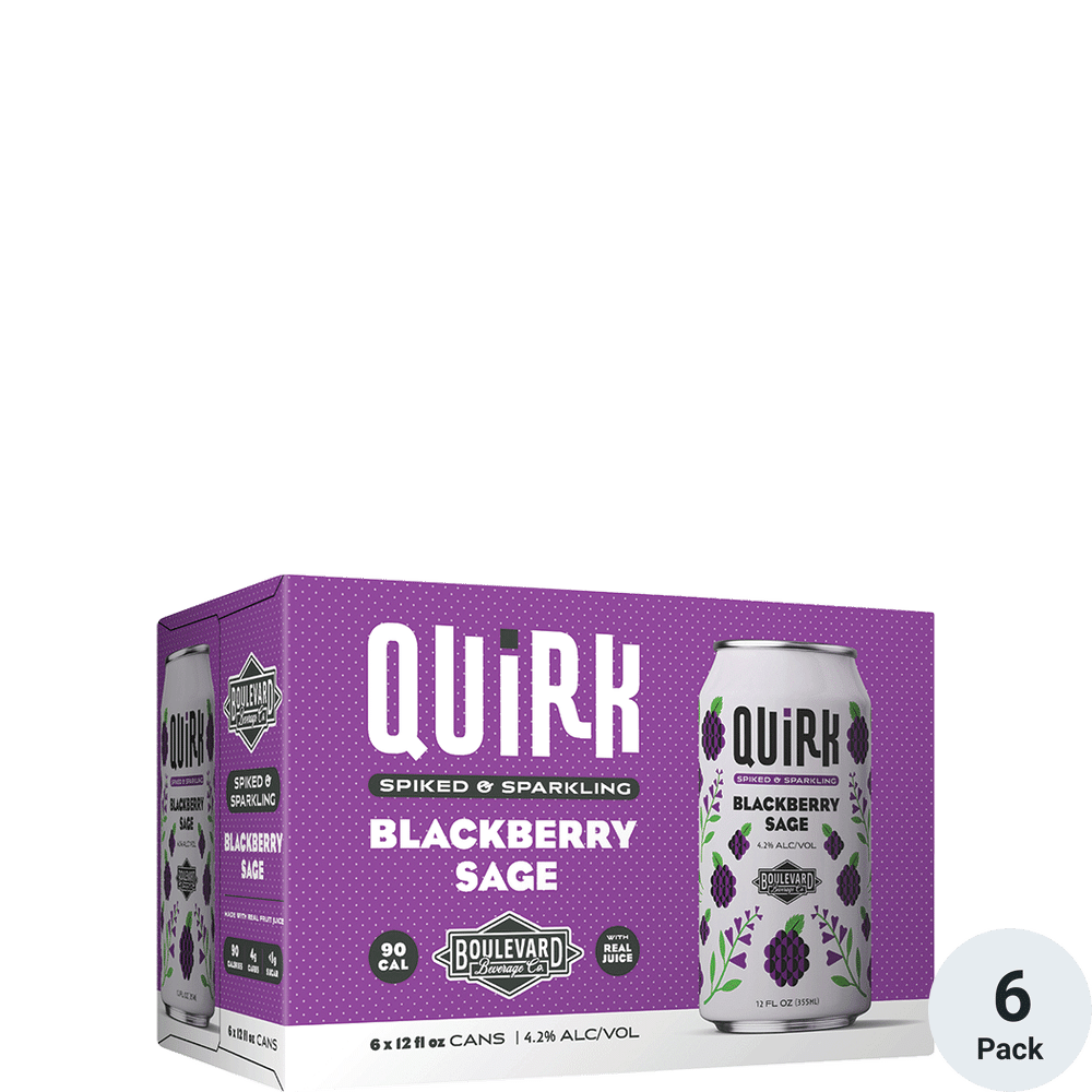 Boulevard Quirk Blackberry Sage 6pk-12oz Cans