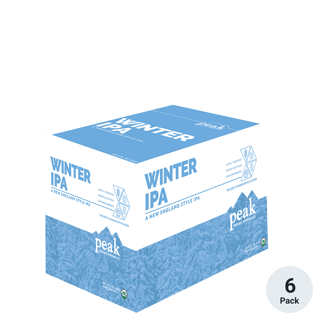 Peak Organic Winter IPA 6pk-12oz Cans