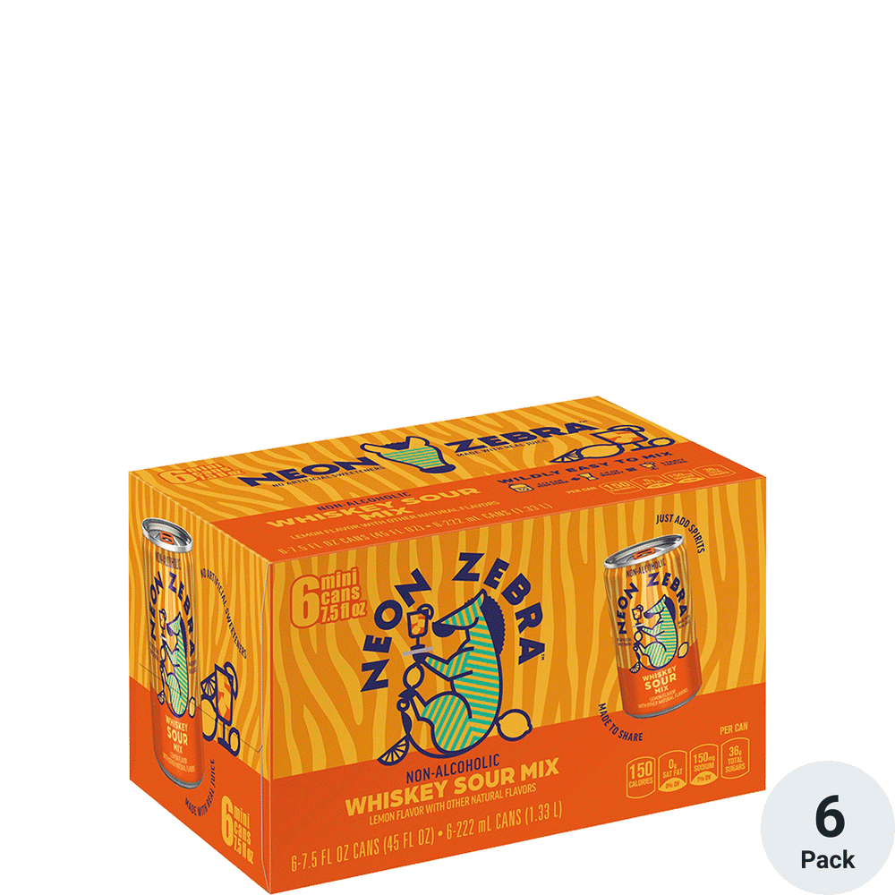Neon Zebra Whiskey Sour Mix Total Wine & More