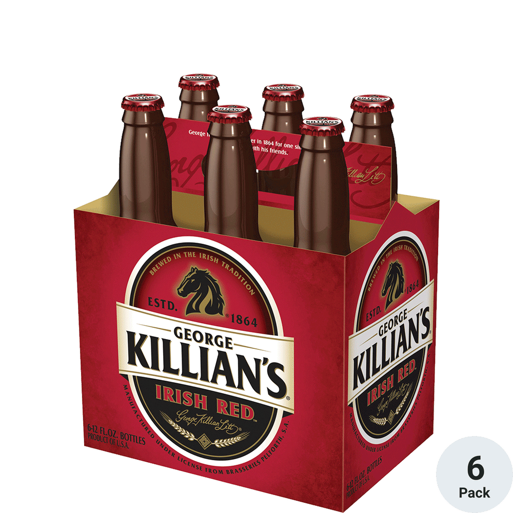 Killian's Irish Red Lager 6pk-12oz Btls