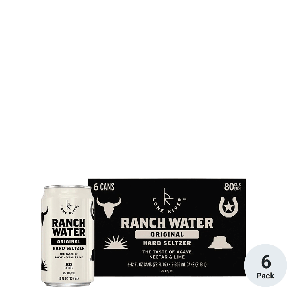 Lone River Ranch Water 6pk-12oz Cans