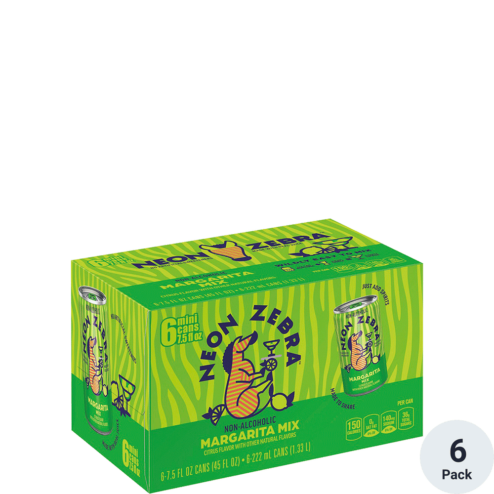 Neon Zebra Margarita Mix Total Wine & More