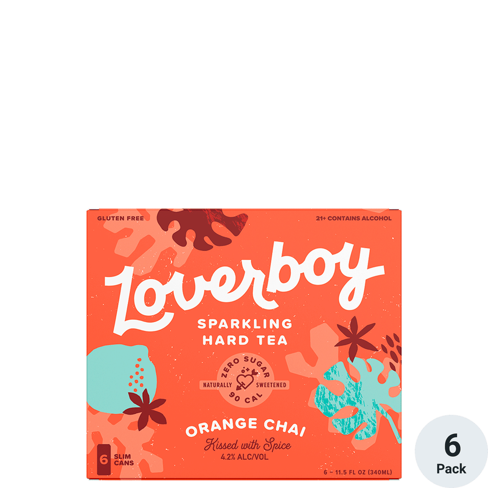 LoverBoy Orange Chai 6pk-11oz Cans