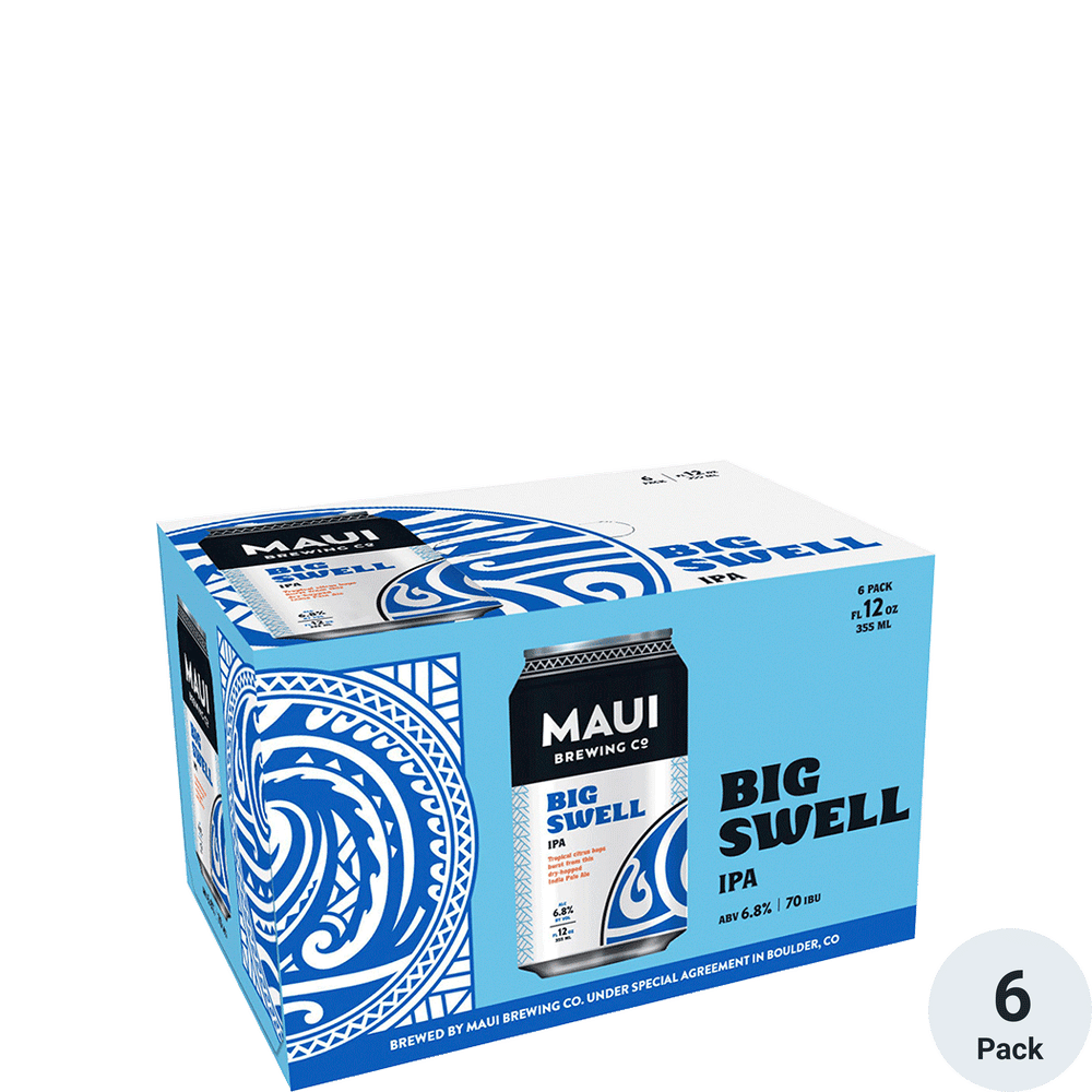 Maui Brewing Big Swell IPA 6pk-12oz Cans