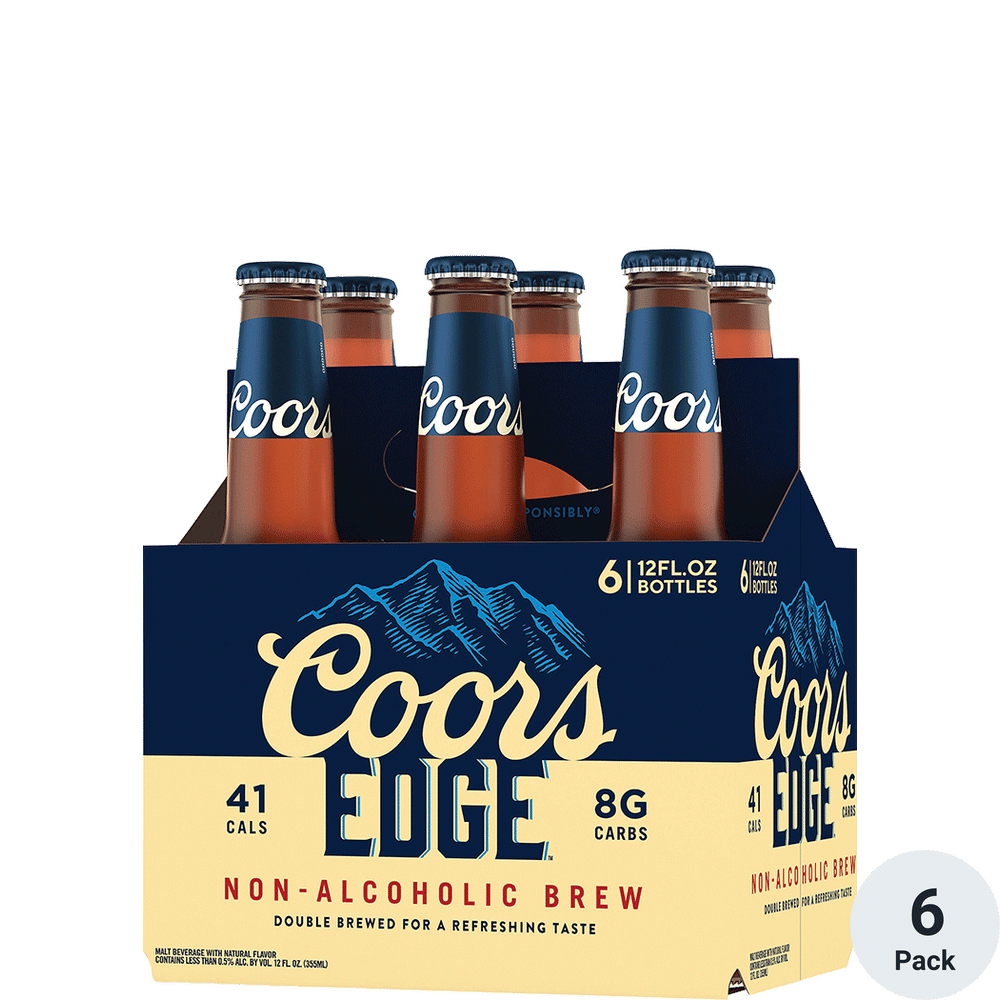 Coors Edge Non-Alcoholic Beer | Total Wine & More