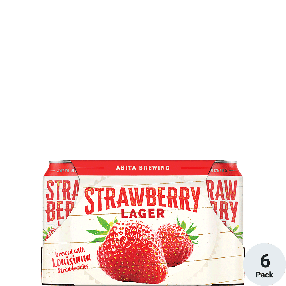 Abita Strawberry Lager 6pk-12oz Cans
