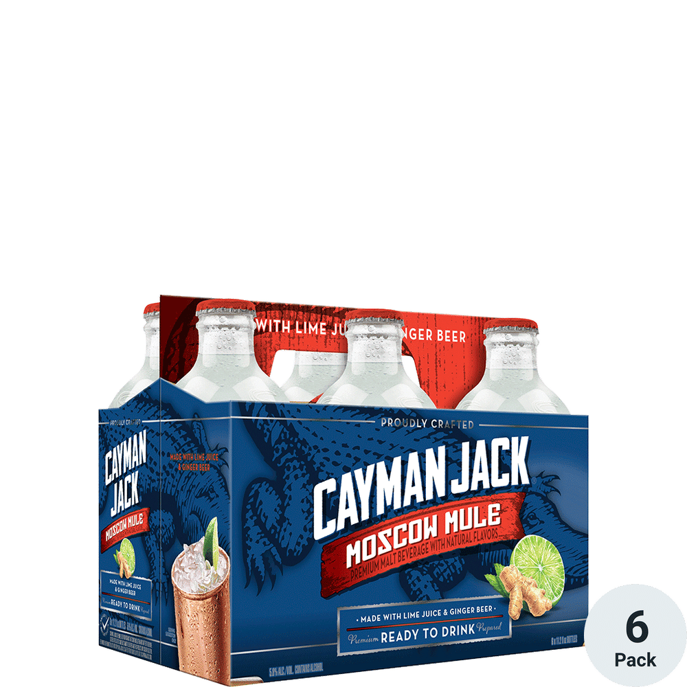 Cayman Jack Moscow Mule 6pk-12oz Btls