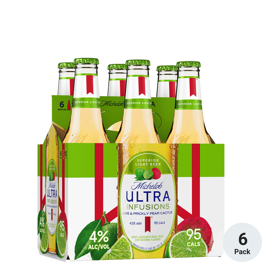 Michelob Ultra Infusions Lime and Prickly Pear Cactus 6pk-12oz Btls