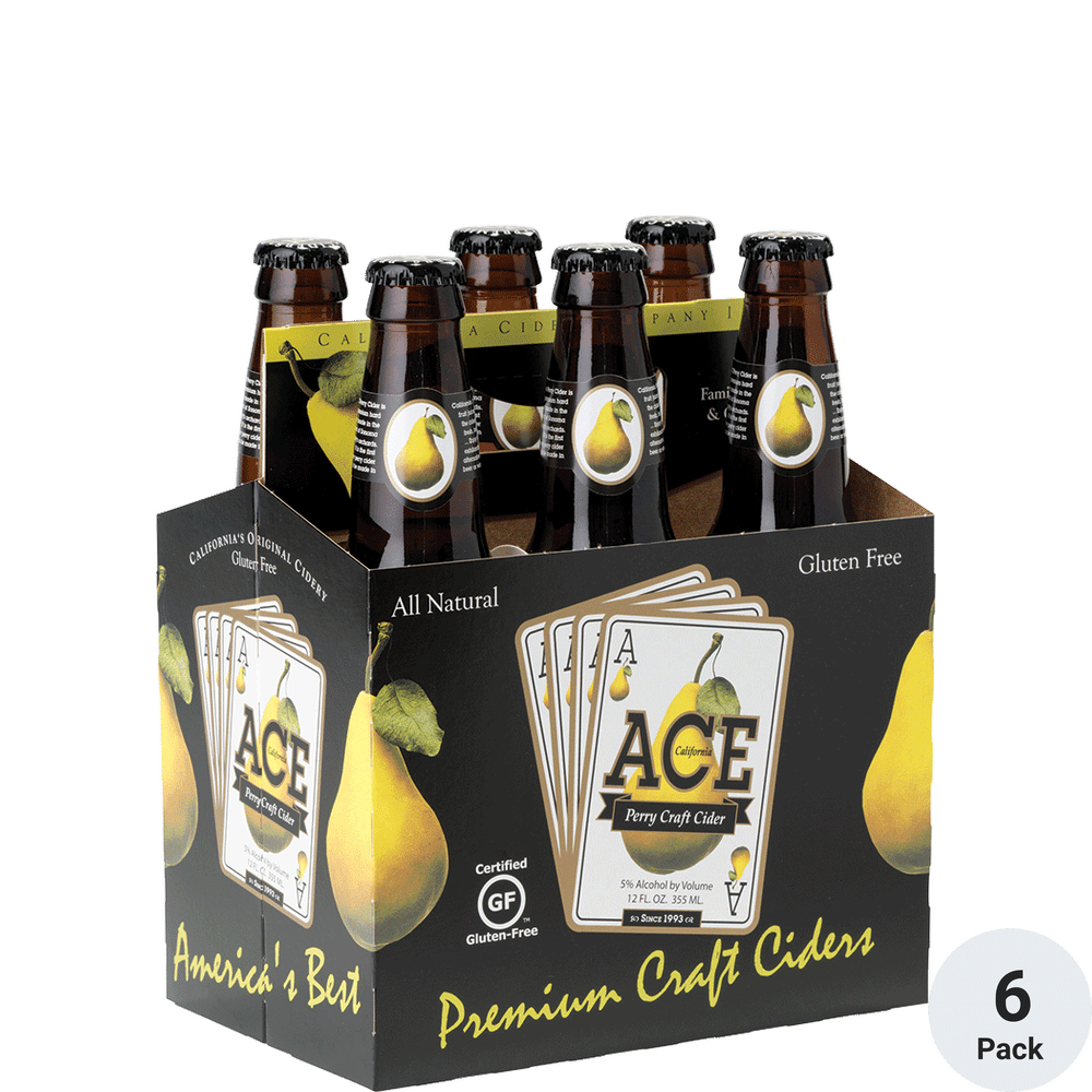 Ace Perry Cider (Pear) 6pk-12oz Btls