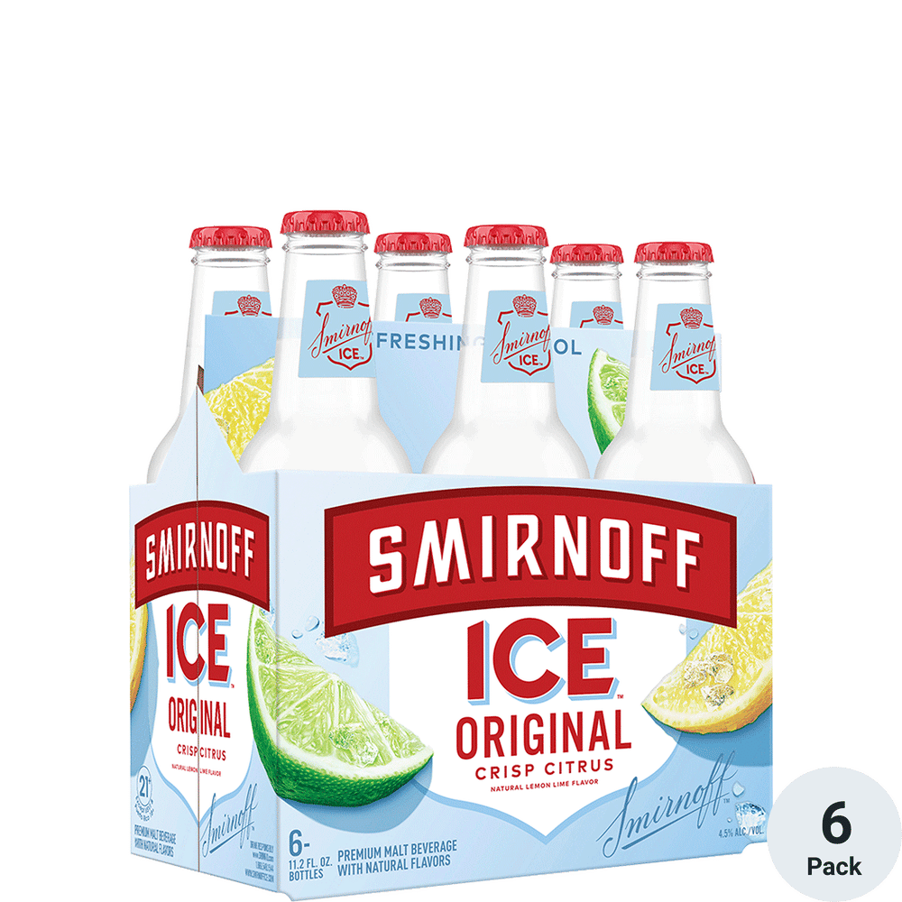 Smirnoff Ice Original Hard Beverage 6pk-11oz Btls