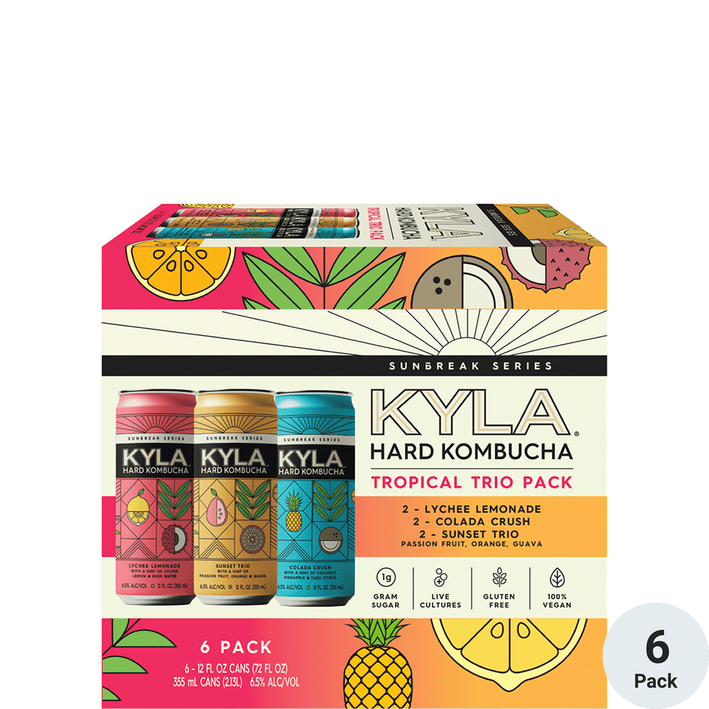 KYLA Tropical Trio Variety | Total Wine & More - 6pk-12oz Cans KYLA Tropical Trio Variety | Total Wine & More - 6pk-12oz Cans