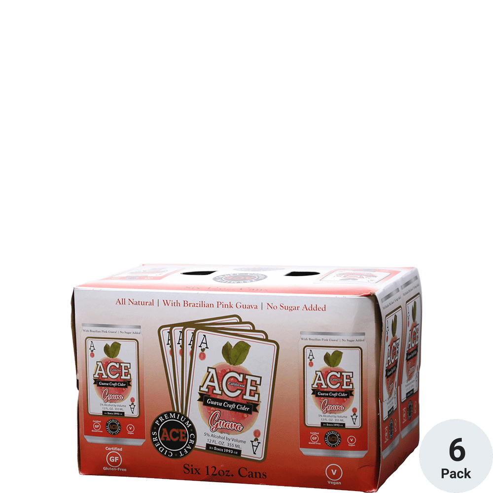 ACE Guava Cider 6pk-12oz Cans